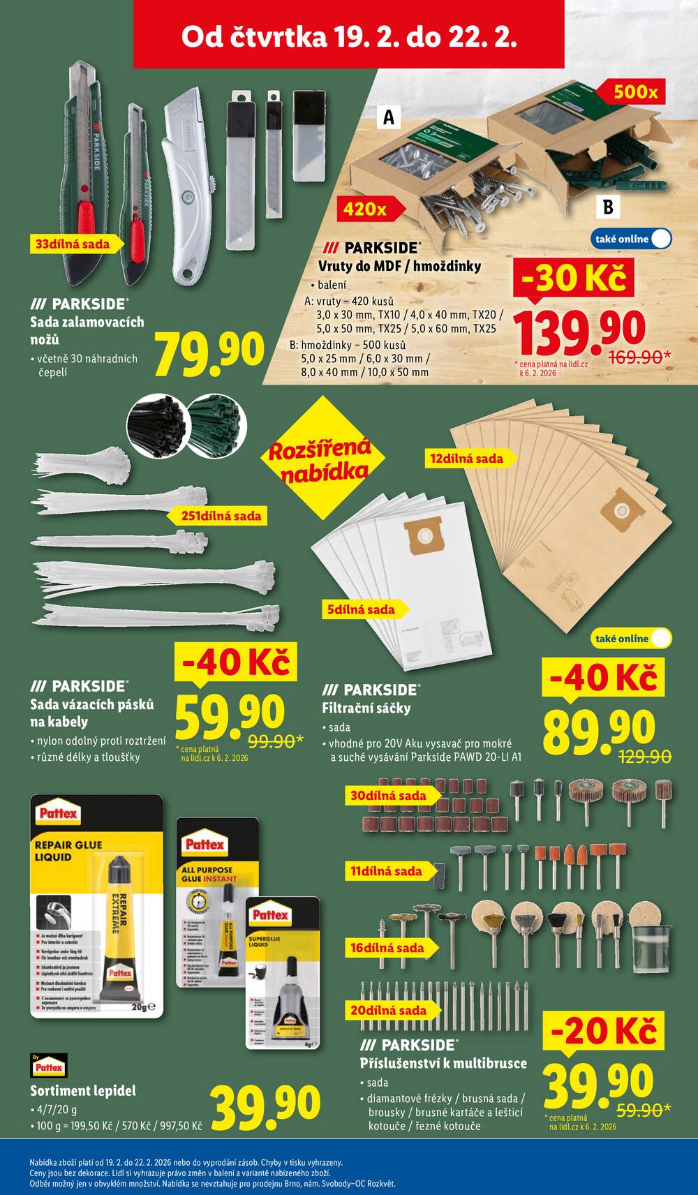 Lidl Čtvrtek od 19.2. do 22.2.2026