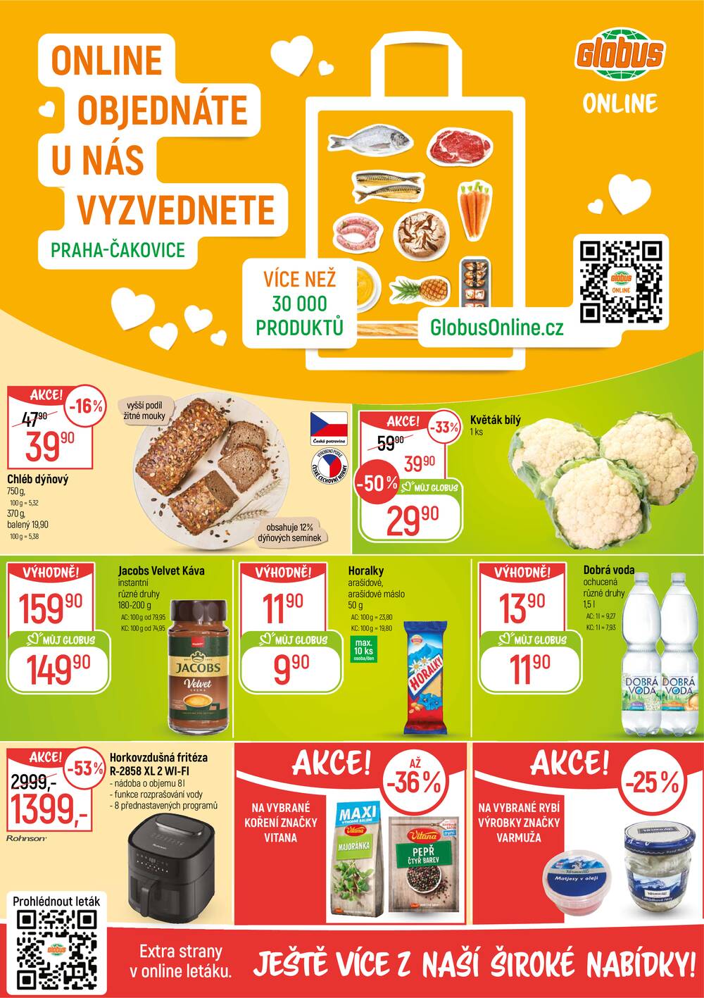 Leták Globus - Akční leták Globus 18.2. - 24.2.2026 - Globus Praha - Čakovice - strana 2
