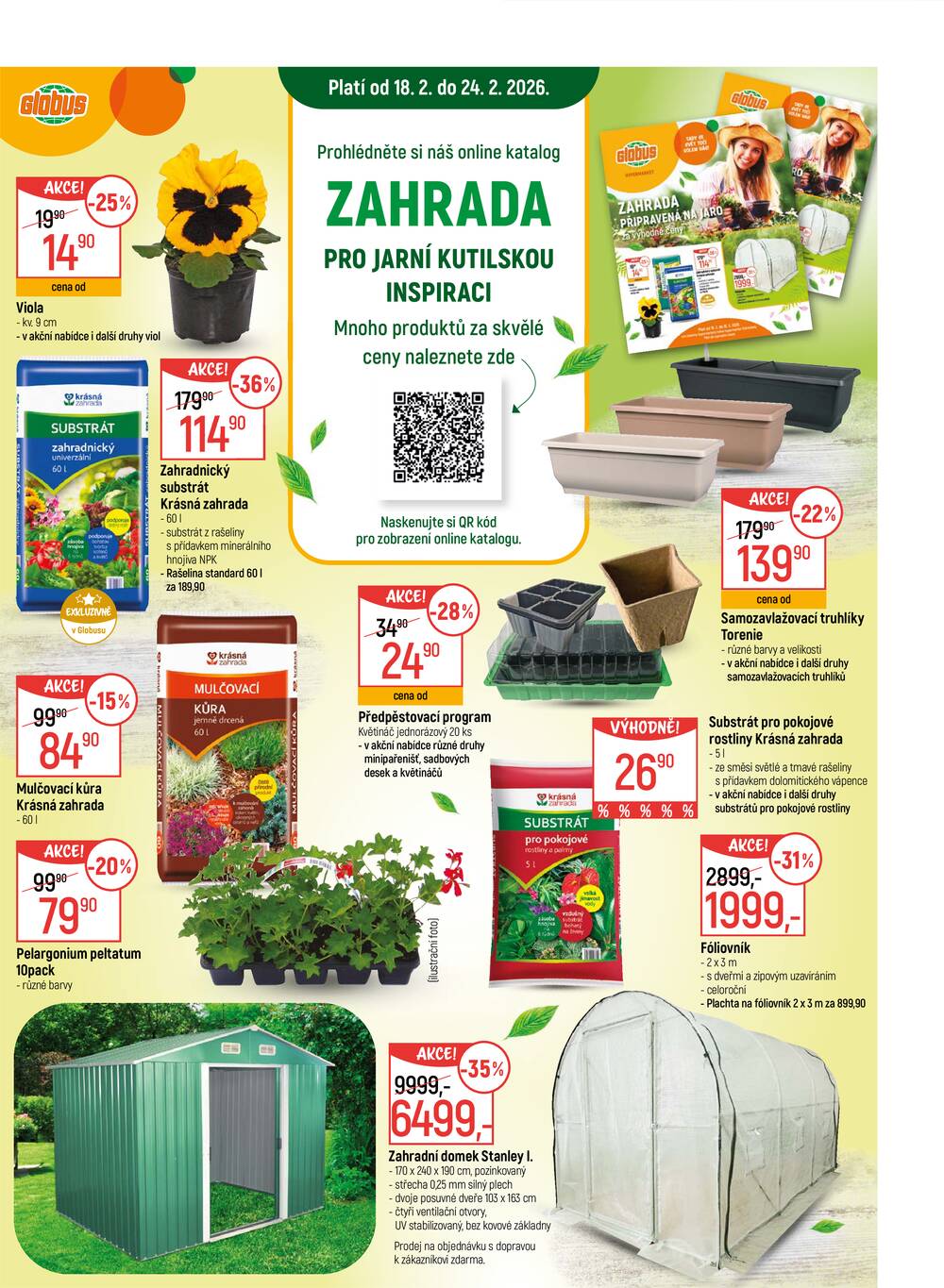 Leták Globus - Akční leták Globus 18.2. - 24.2.2026 - Globus České Budějovice - strana 17