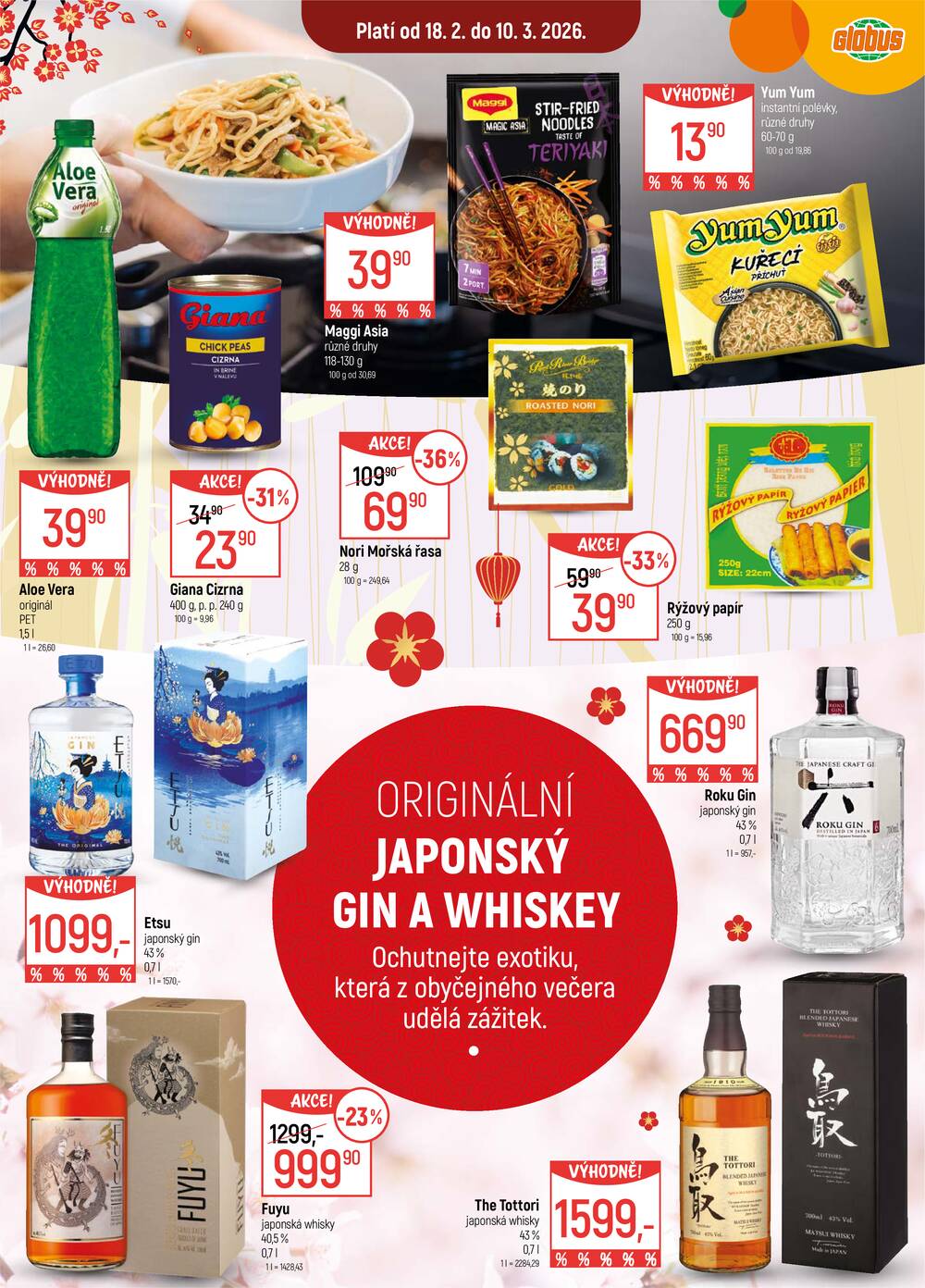 Leták Globus - Akční leták Globus 18.2. - 24.2.2026 - Globus Jenišov u Karlových Varů - strana 14
