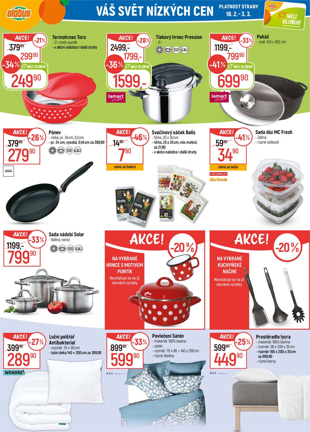 Leták Globus - Akční leták Globus 18.2. - 24.2.2026 - Globus Opava - strana 35