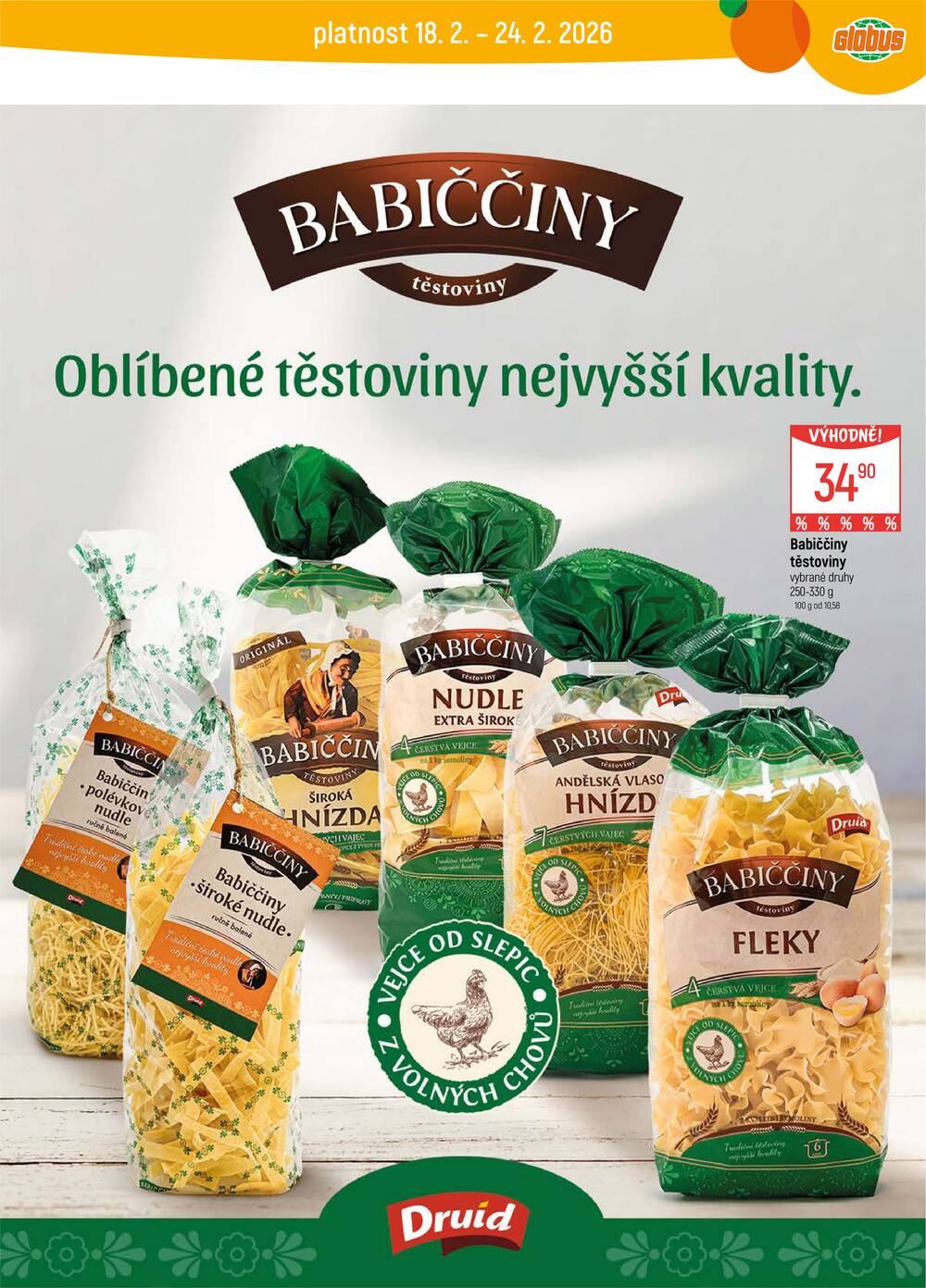 Leták Globus - Akční leták Globus 18.2. - 24.2.2026 - Globus Ostrava - strana 27