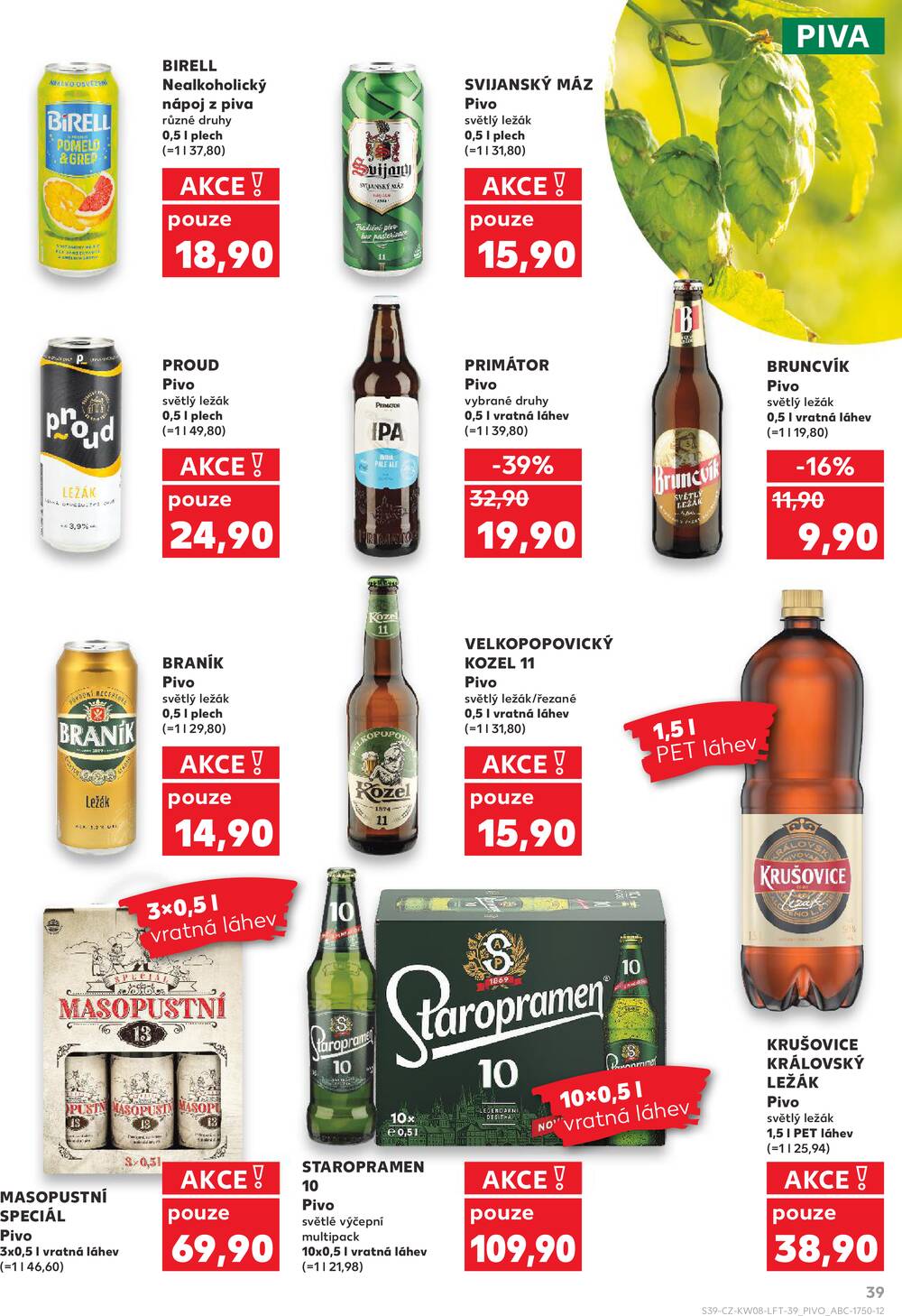 Leták Kaufland - Kaufland 18.2. - 24.2. - Kaufland - Litoměřice - strana 39