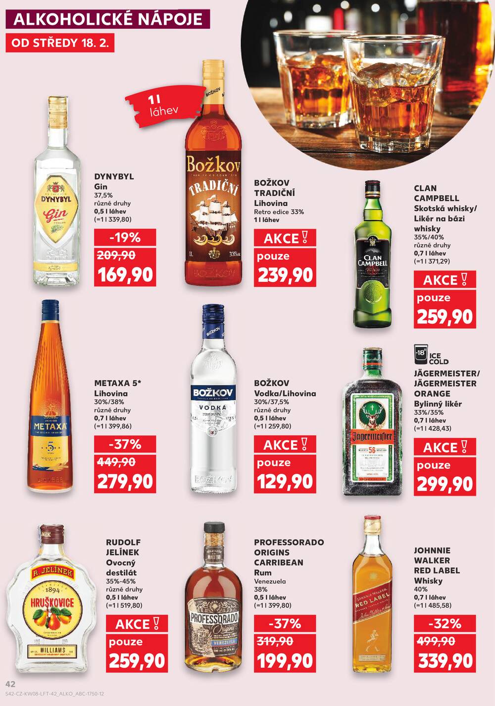 Leták Kaufland - Kaufland 18.2. - 24.2. - Kaufland - Děčín - strana 42