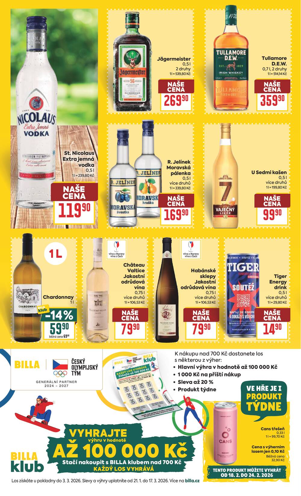 BILLA od 18.2. do 24.2.2026