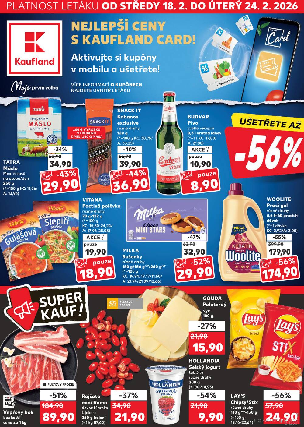 Kaufland 18.2. - 24.2. - Kaufland - Žatec