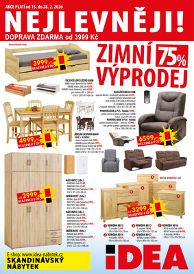 IDEA nábytek : 1 leták