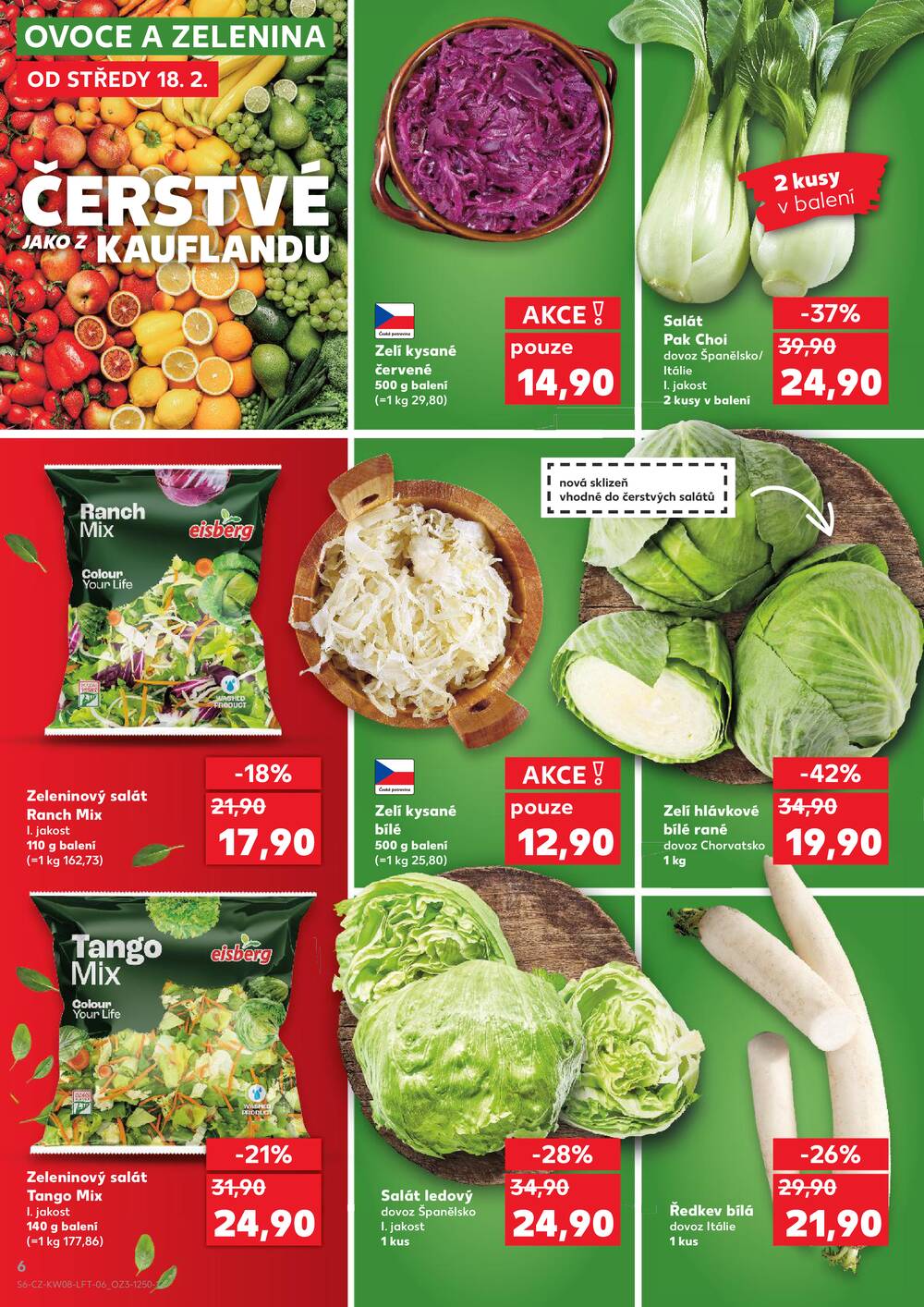 Leták Kaufland - Kaufland 18.2. - 24.2. - Kaufland Humpolec - strana 6 Leták Kaufland - Kaufland 18.2. - 24.2. - Kaufland Humpolec - strana 6