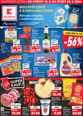 Leták Kaufland 18.2. - 24.2. - Kaufland - Český Těšín