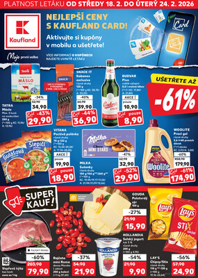 Leták Kaufland 18.2. - 24.2. - Kaufland - Havlíčkův Brod