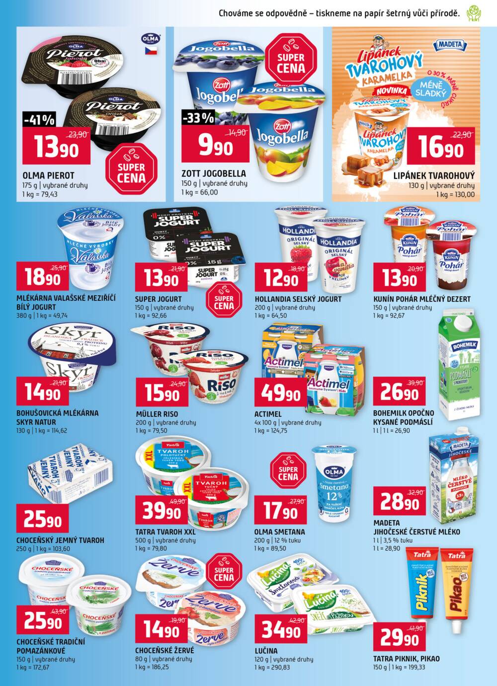 Leták Terno - Terno Třeboň, Týn n. Vlt., Bechyně, České Budějovice, Hradec Králové, Olomouc, Borovany od 25.2. do 3.3.2026 - strana 5