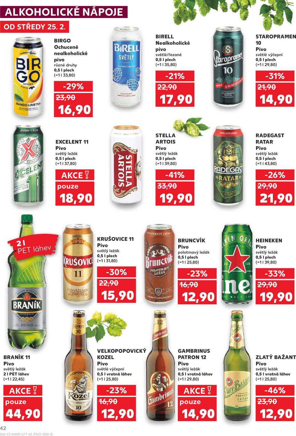 Leták Kaufland - Kaufland 25.2. - 3.3. - Kaufland - Strakonice - strana 42