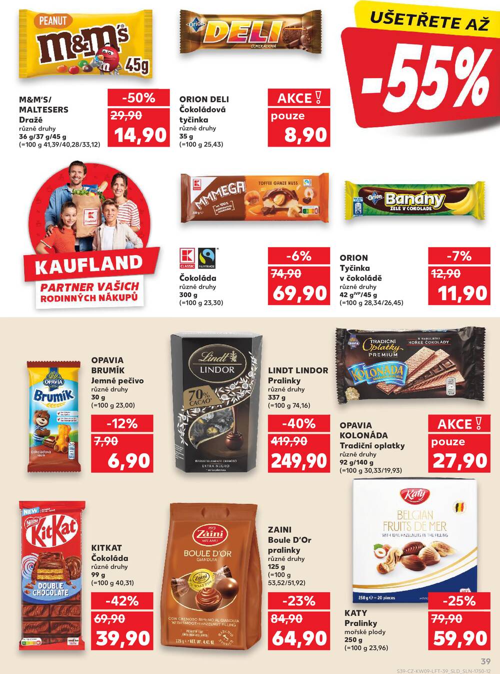 Leták Kaufland - Kaufland 25.2. - 3.3. - Kaufland - Litoměřice - strana 39