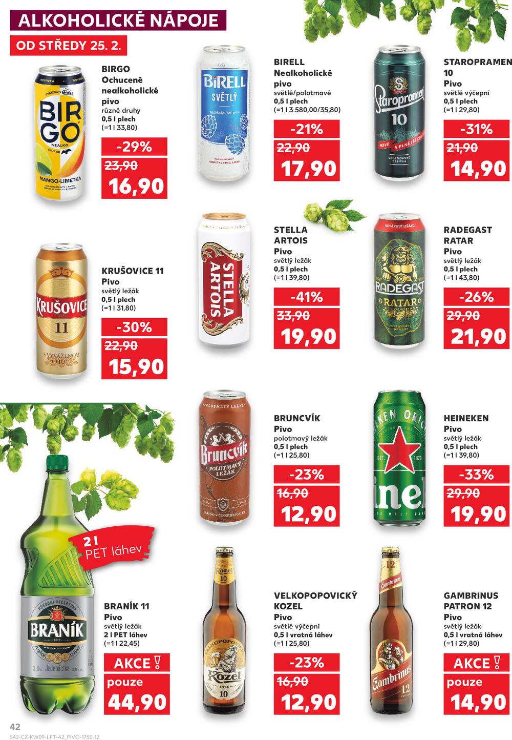 Leták Kaufland - Kaufland 25.2. - 3.3. - Kaufland - Litoměřice - strana 42