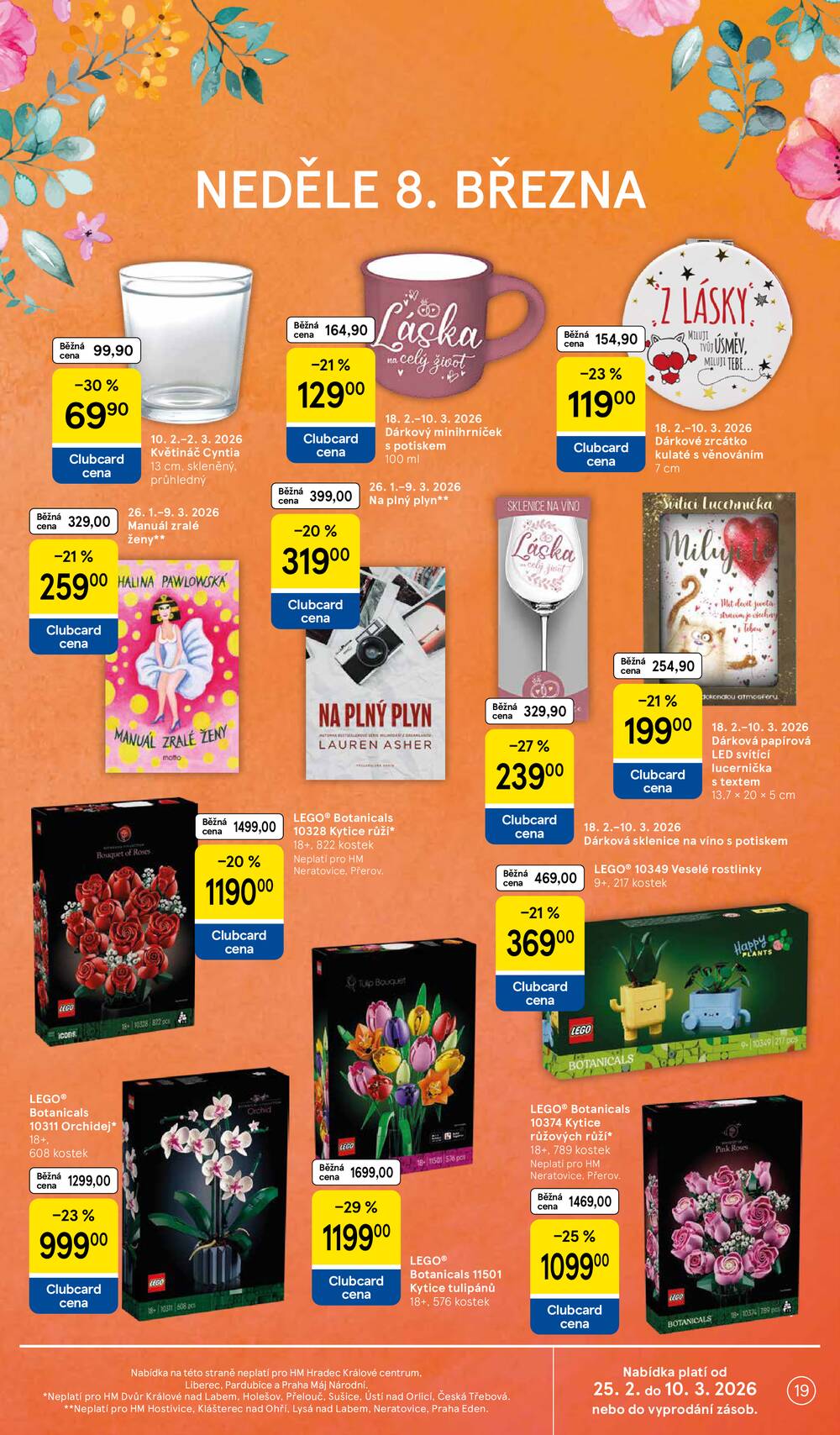 Tesco malé hypermarkety od 25.2. do 3.3.2026