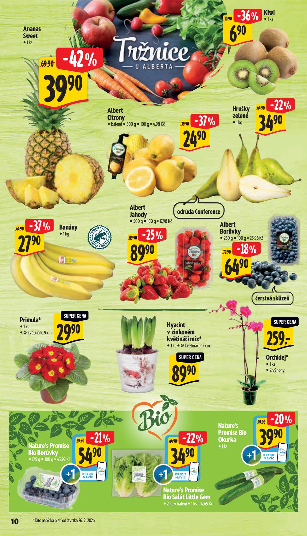 Albert Supermarket od 25.2. do 3.3.2026