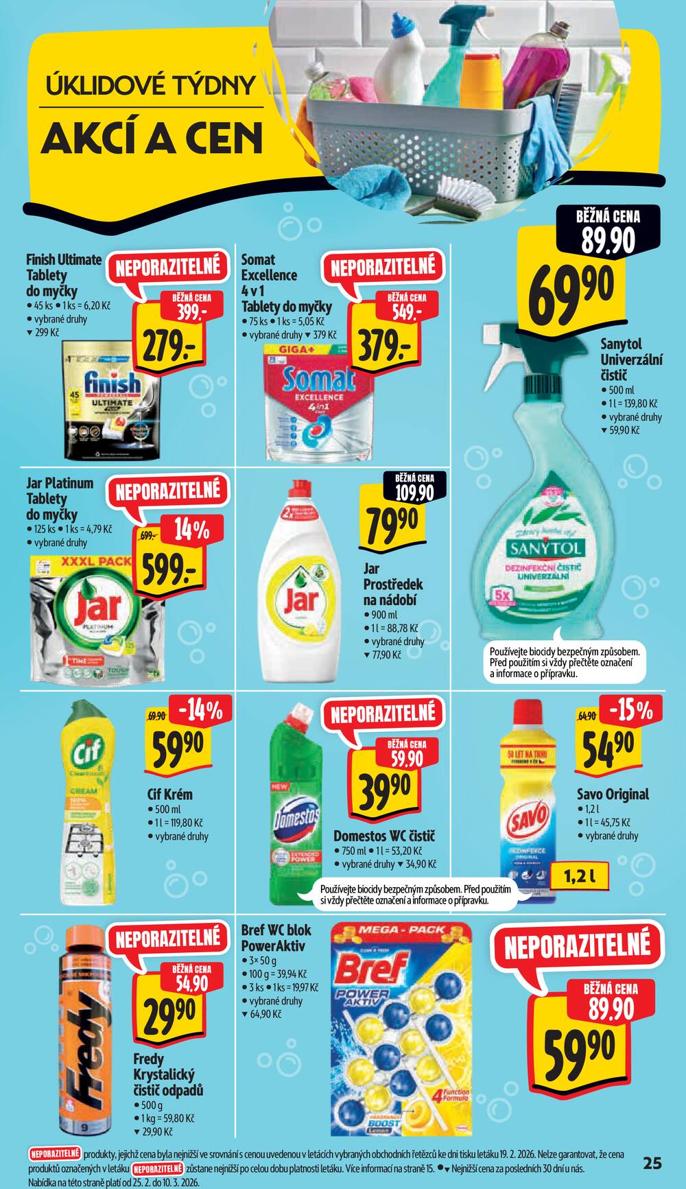 Albert Supermarket od 25.2. do 3.3.2026