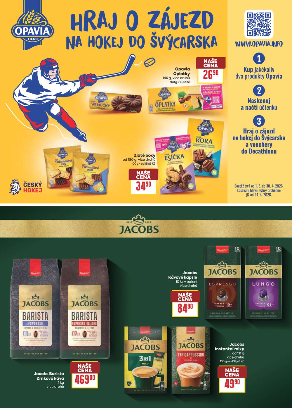 Billa katalog Oblíbené značky od 25.2. do 17.3.2026