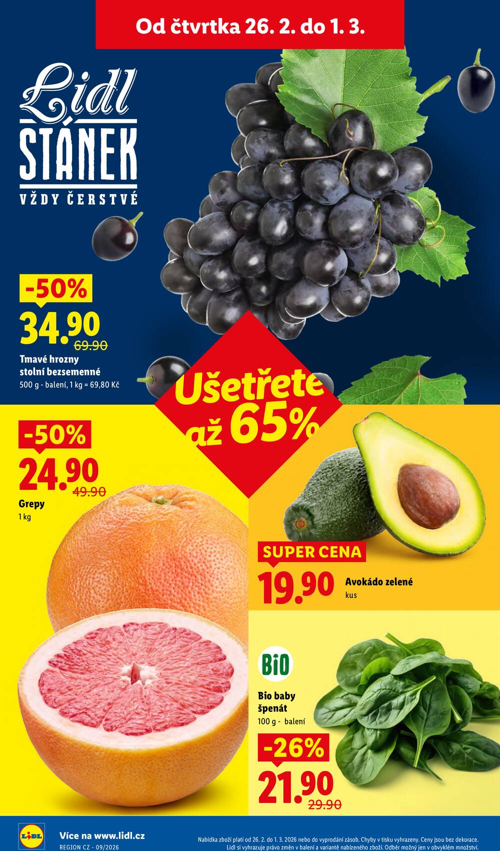 Leták Lidl - Lidl Čtvrtek od 26.2. do 1.3.2026 - strana 10 Leták Lidl - Lidl Čtvrtek od 26.2. do 1.3.2026 - strana 10