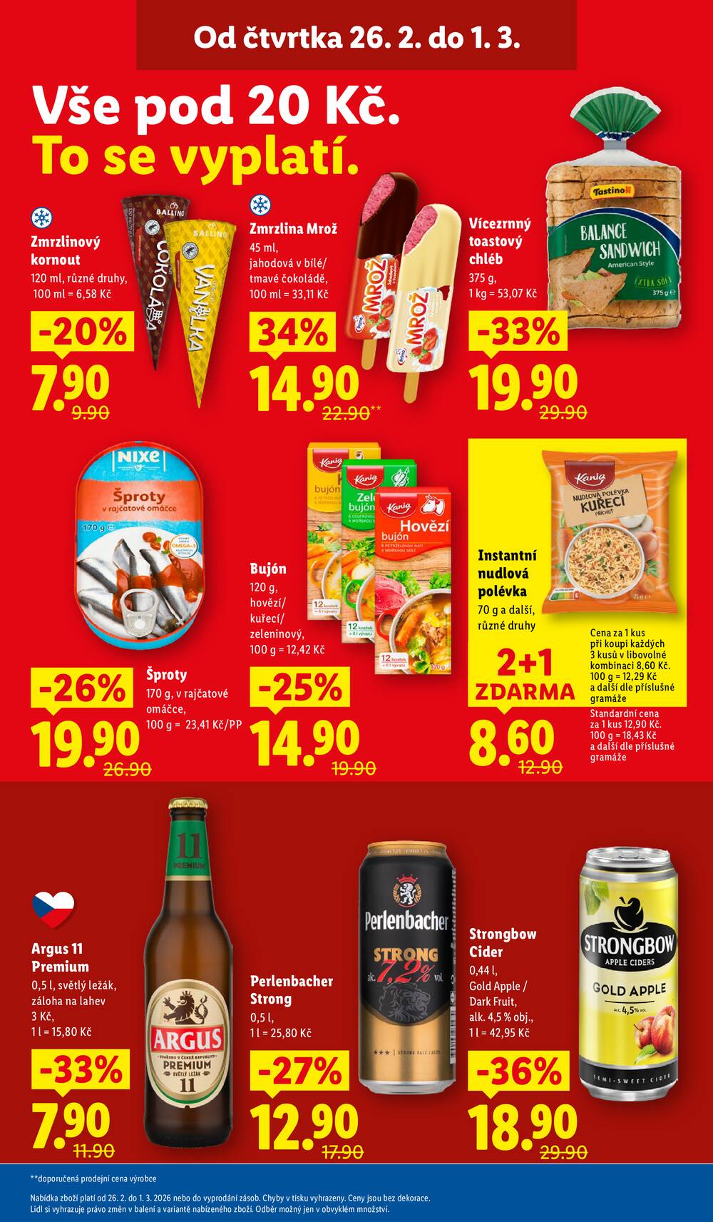 Leták Lidl - Lidl Čtvrtek od 26.2. do 1.3.2026 - strana 19 Leták Lidl - Lidl Čtvrtek od 26.2. do 1.3.2026 - strana 19