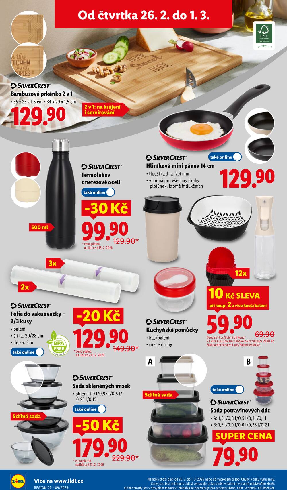 Lidl Čtvrtek od 26.2. do 1.3.2026