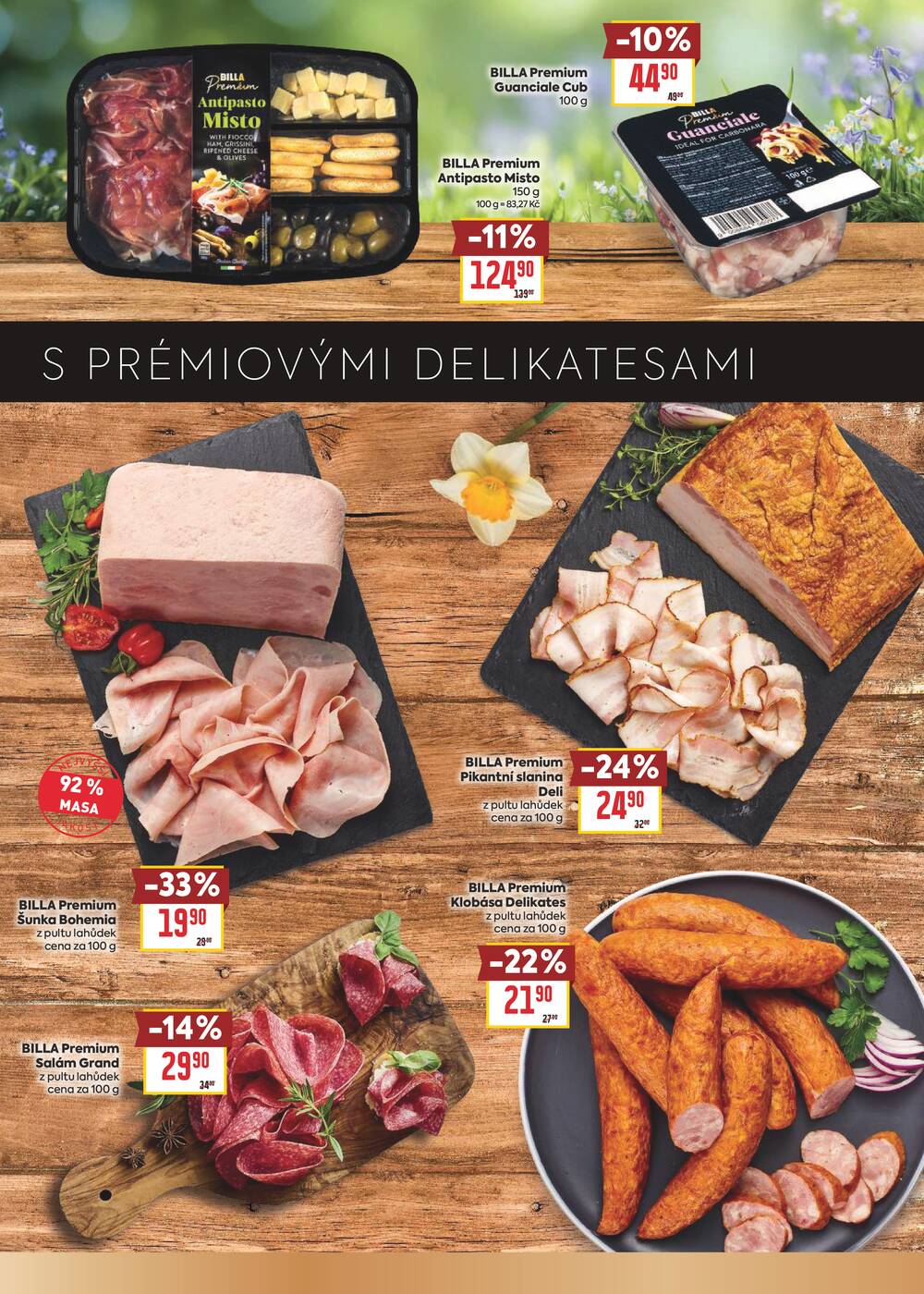 Billa Premium od 4.3. do 6.4.2026