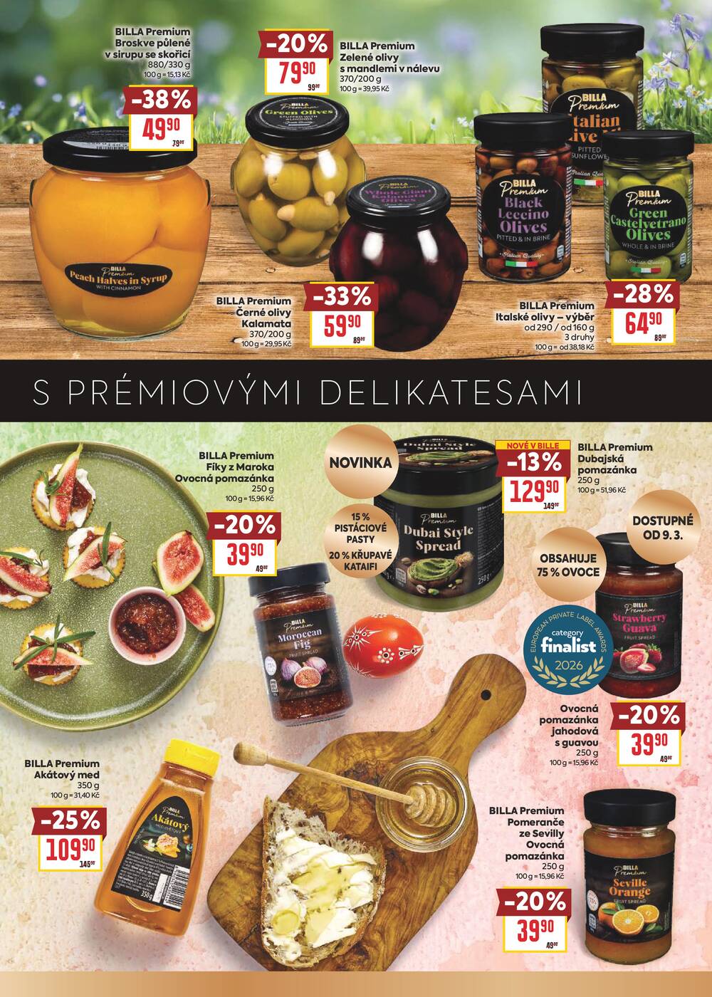 Billa Premium od 4.3. do 6.4.2026