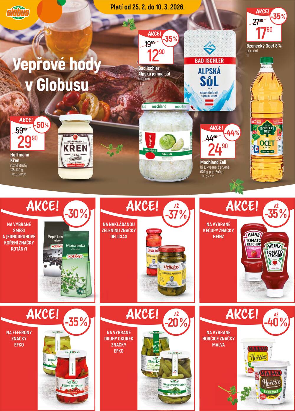 Akční leták Globus 25.2. - 10.3.2026 - Globus Ostrava