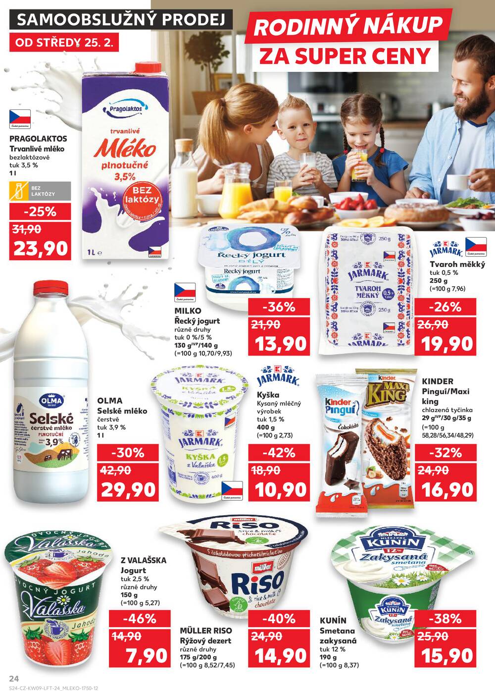 Kaufland 25.2. - 3.3. - Kaufland - Hořovice - Pražská