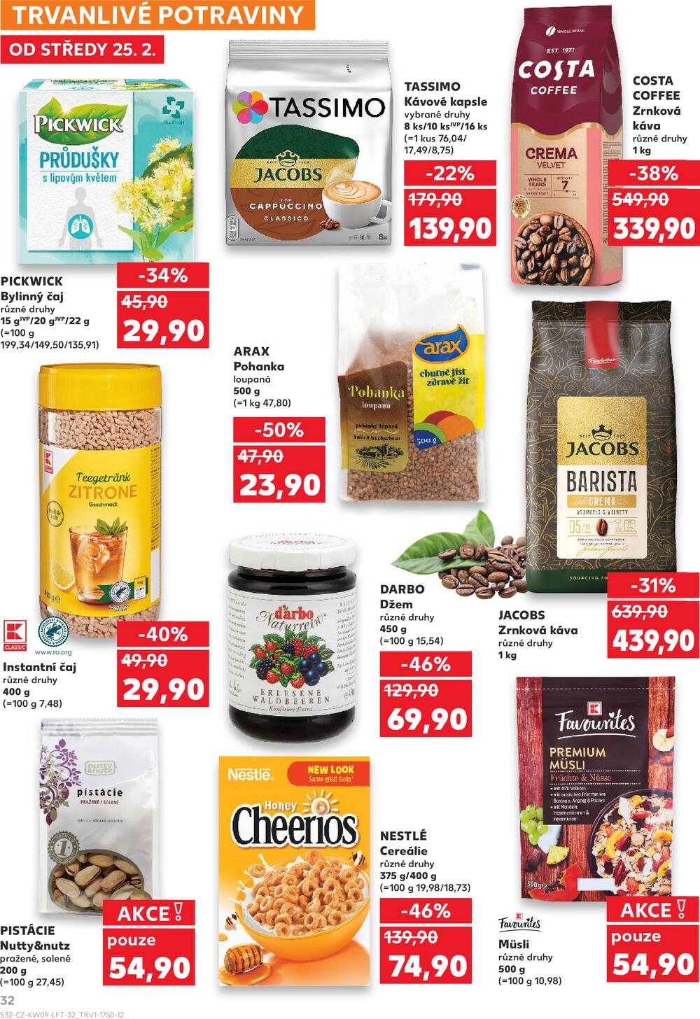 Kaufland 25.2. - 3.3. - Kaufland - Hořovice - Pražská