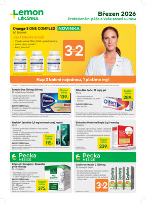 leták Lékárna LEMON