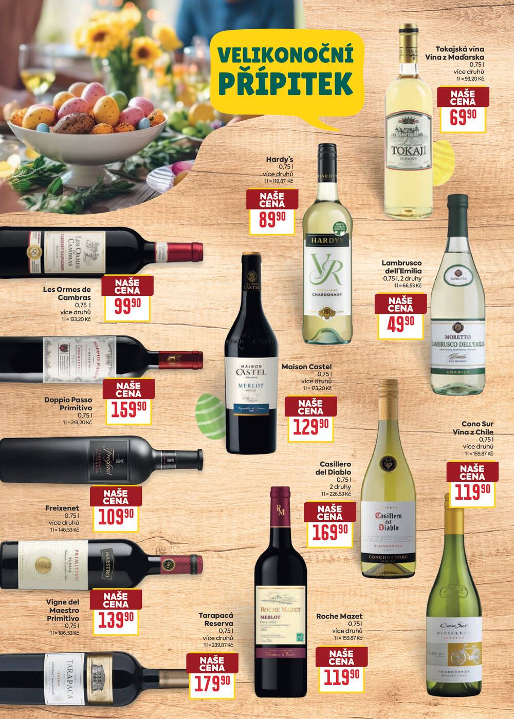 BILLA Velikonoce od 4.3. do 17.3.2026