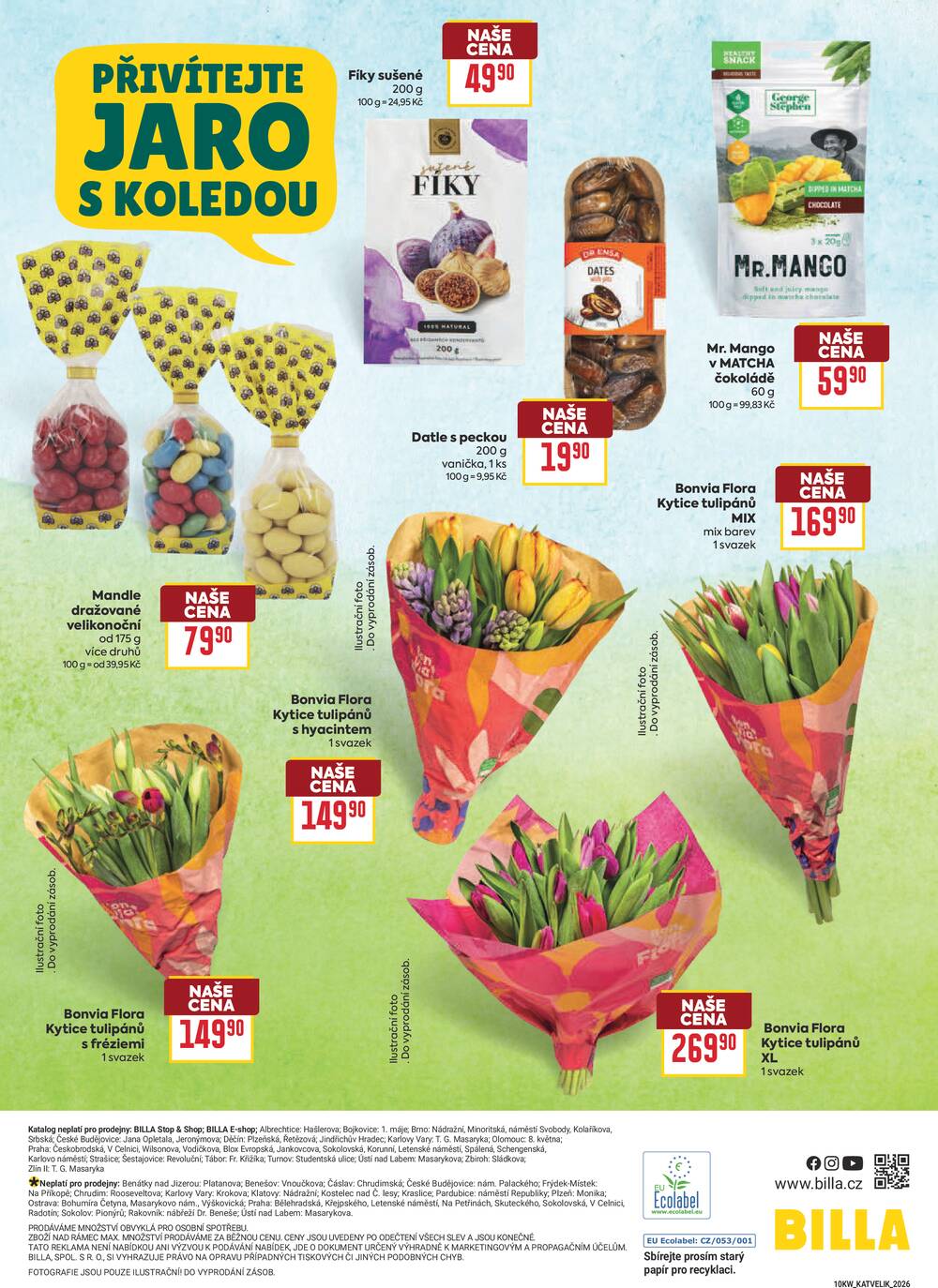 BILLA Velikonoce od 4.3. do 17.3.2026