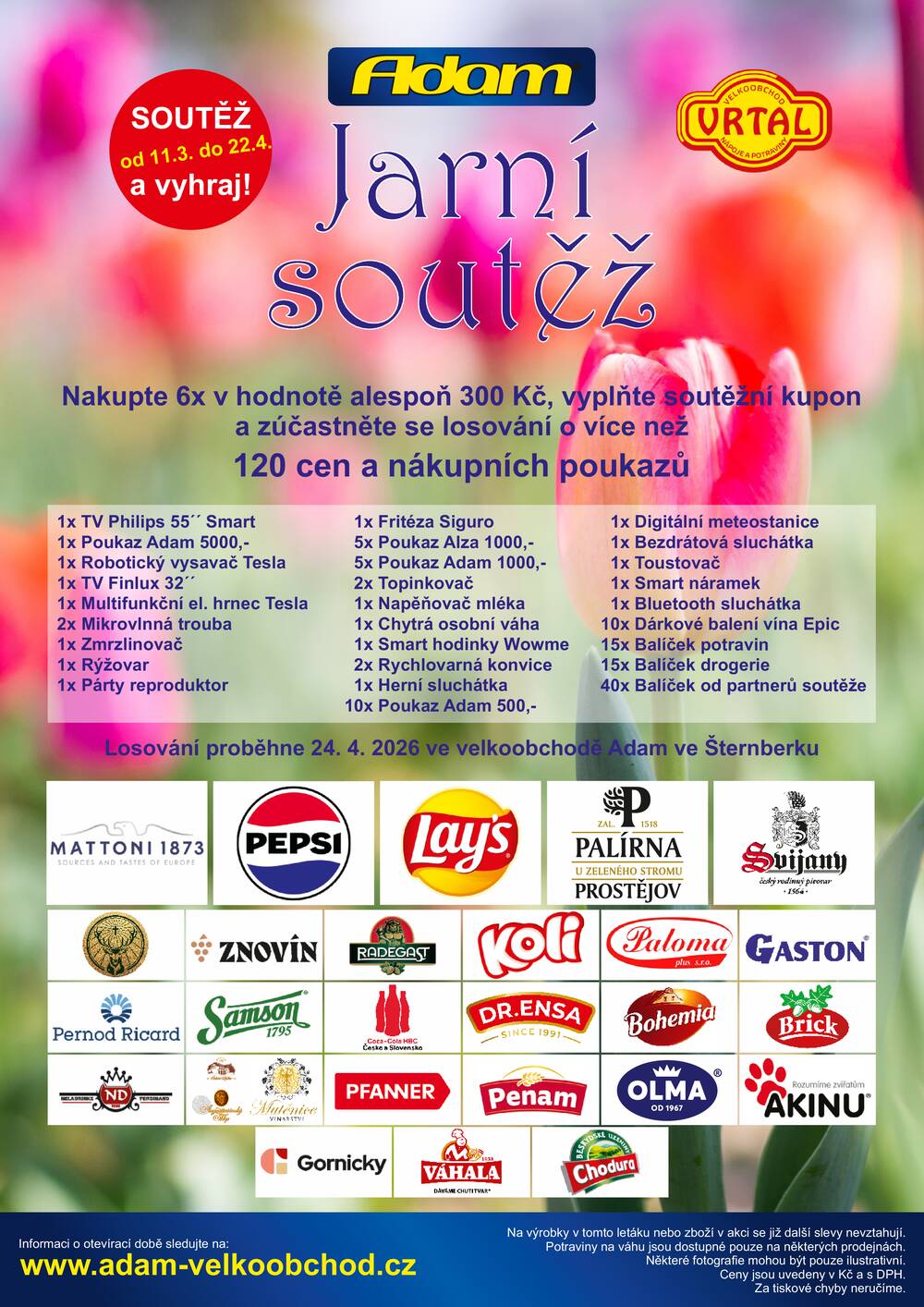 Adam Velkoobchod od 11.3. do 18.3.2026
