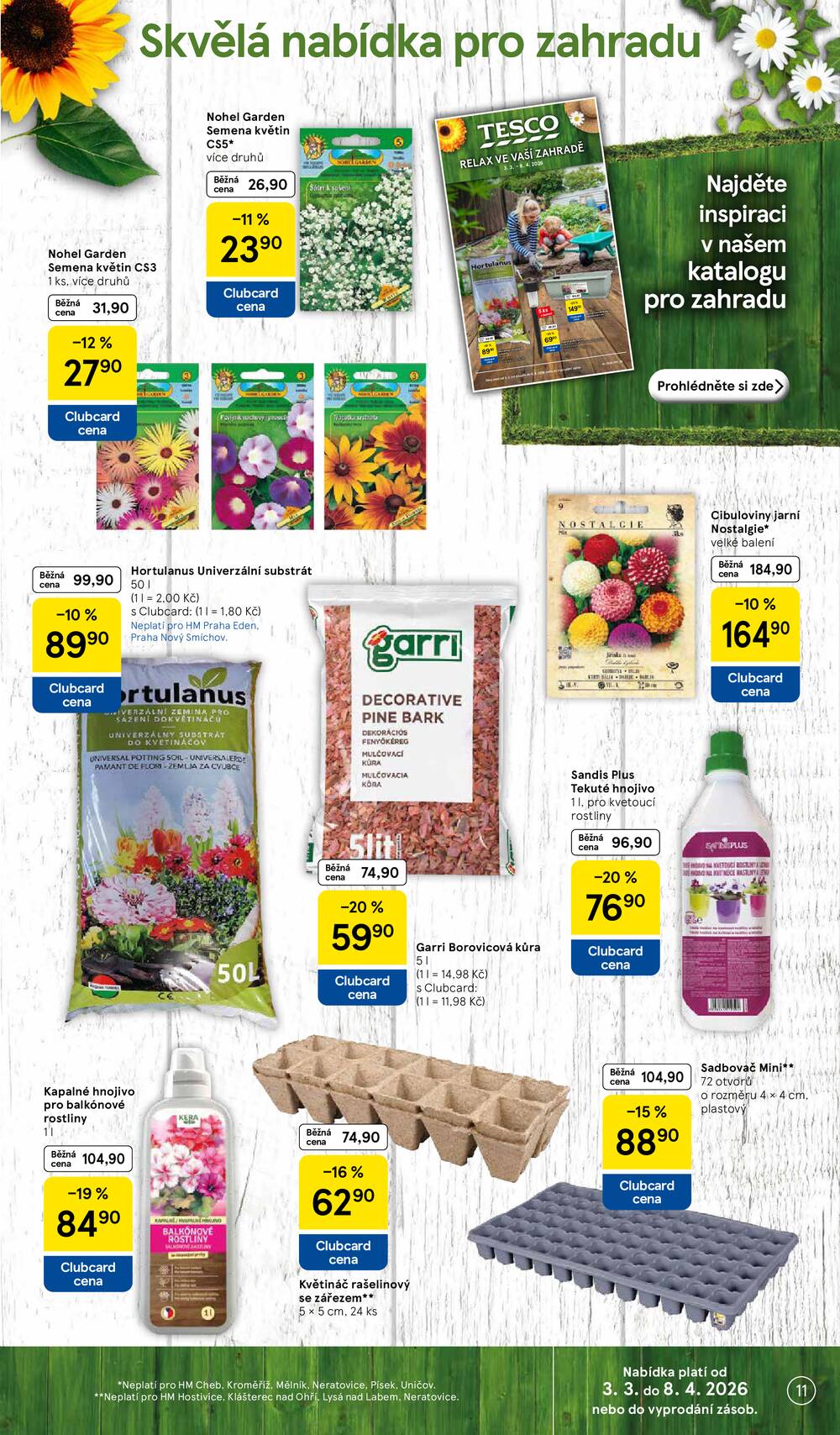 Tesco malé hypermarkety od 4.3. do 10.3.2026