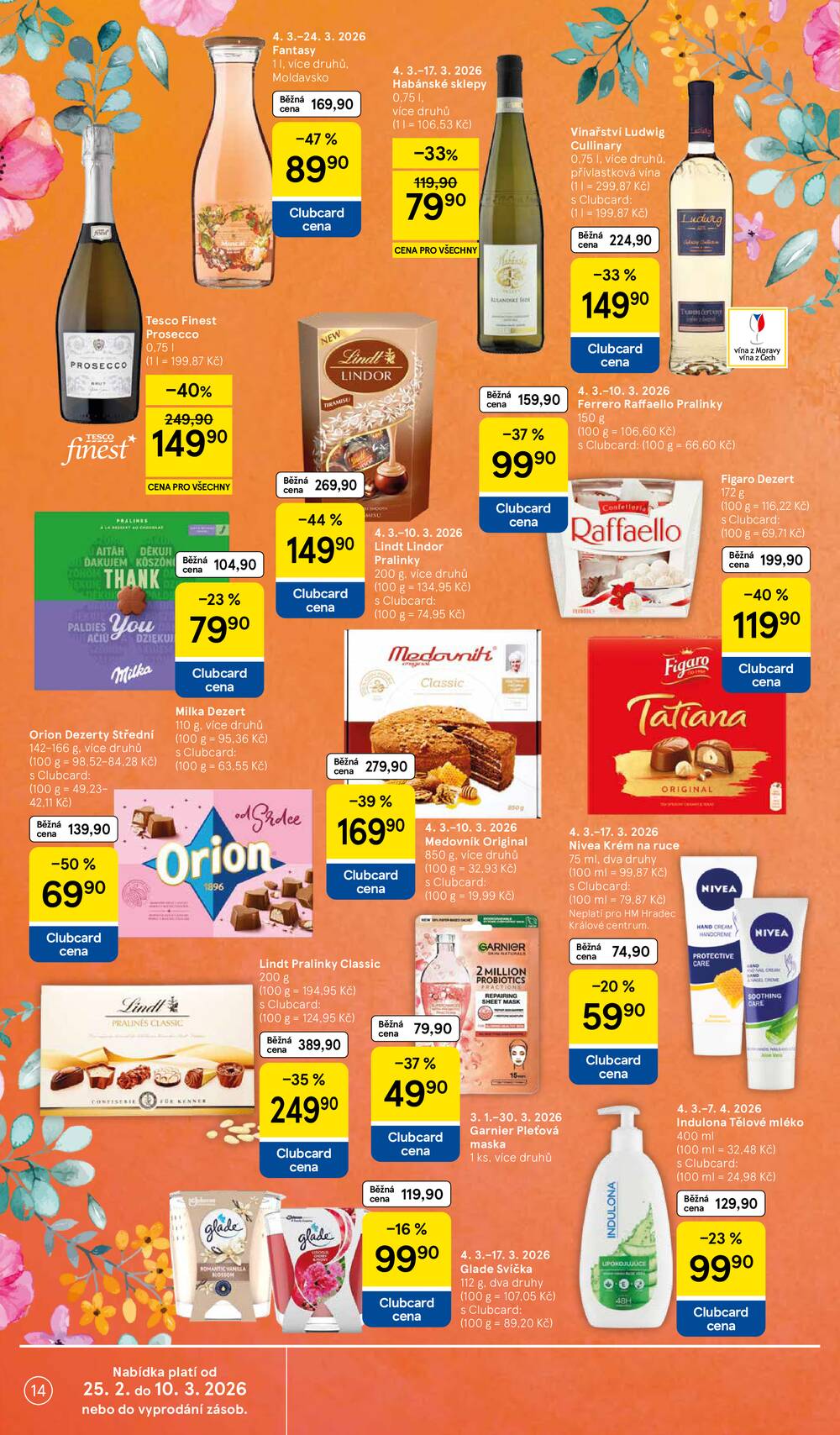 Tesco malé hypermarkety od 4.3. do 10.3.2026