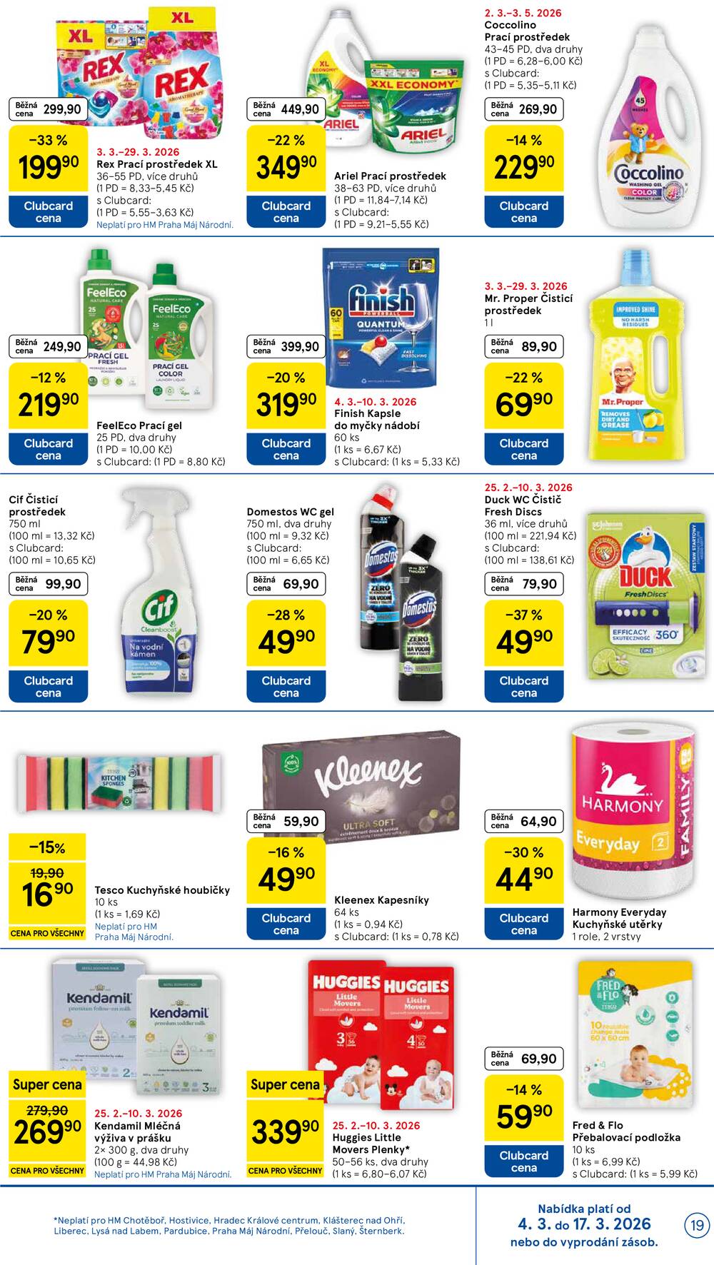 Tesco malé hypermarkety od 4.3. do 10.3.2026