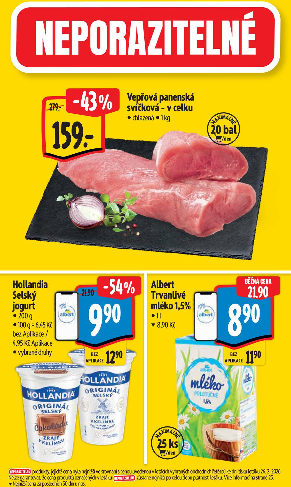 Albert Supermarket Jihomoravský od 4.3. do 10.3.2026