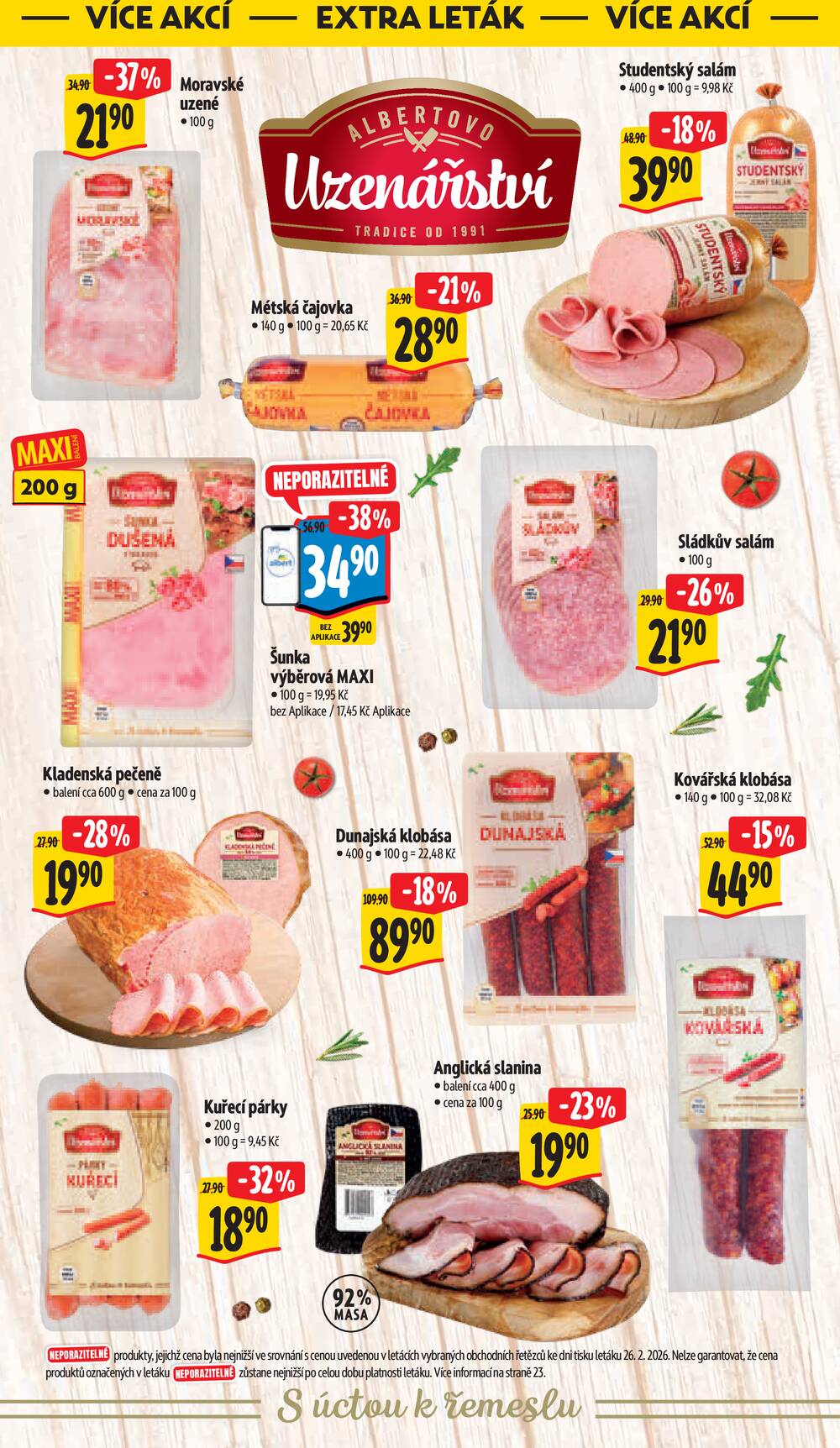 Albert Supermarket Jihomoravský od 4.3. do 10.3.2026