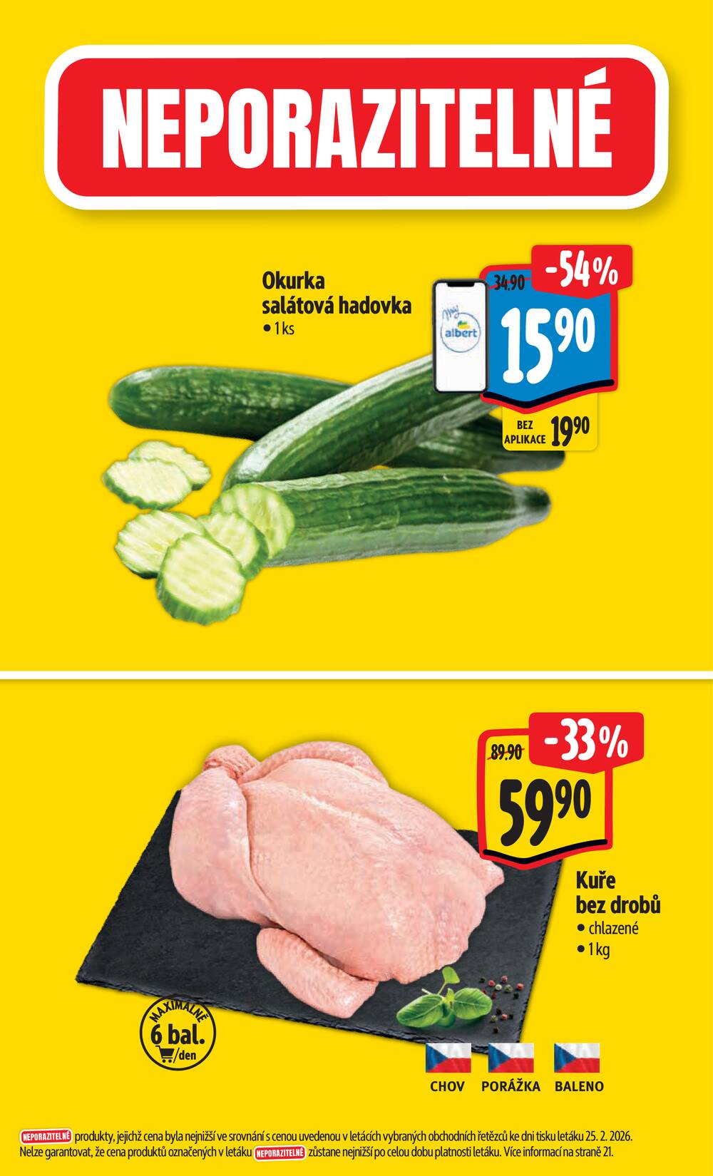 Albert Hypermarket Jihomoravský od 4.3. do 10.3.2026