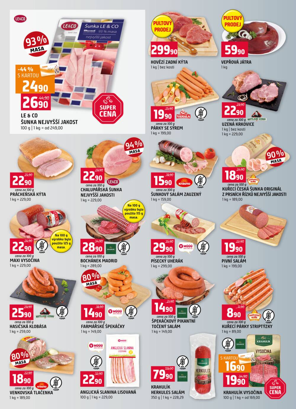 Leták Terno - Terno České Budějovice, Třeboň, Trhové sviny, Bechyně, Týn nad Vltavou od 4.3. do 10.3.2026 - strana 2 Leták Terno - Terno České Budějovice, Třeboň, Trhové sviny, Bechyně, Týn nad Vltavou od 4.3. do 10.3.2026 - strana 2