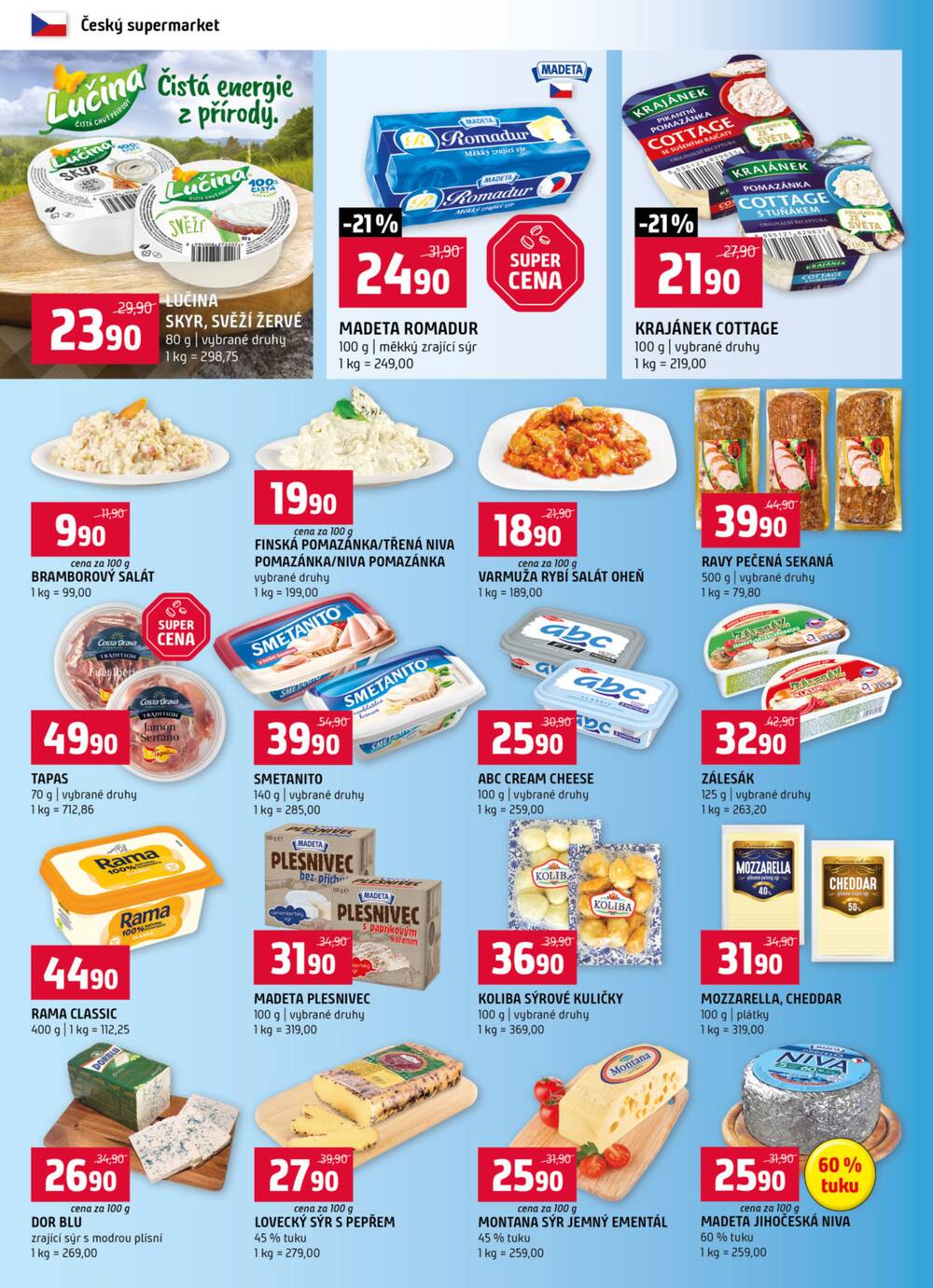 Terno České Budějovice, Hradec Králové, Olomouc, Třeboň, Trhové sviny, Bechyně, Týn nad Vltavou, Borovany od 4.3. do 10.3.2026