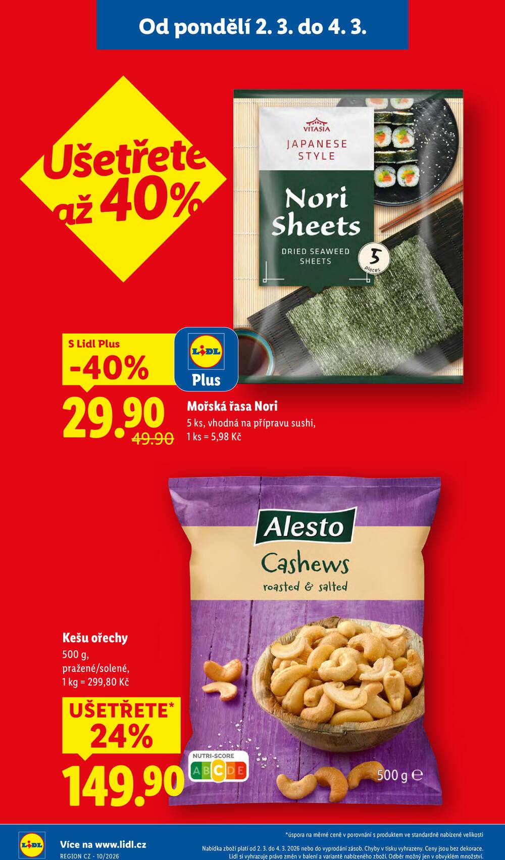 Lidl od 2.3. do 4.3.2026