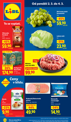 Letáky Lidl