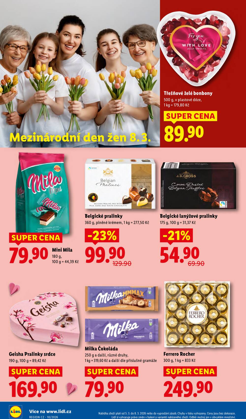 Lidl Čtvrtek od 5.3. do 8.3.2026