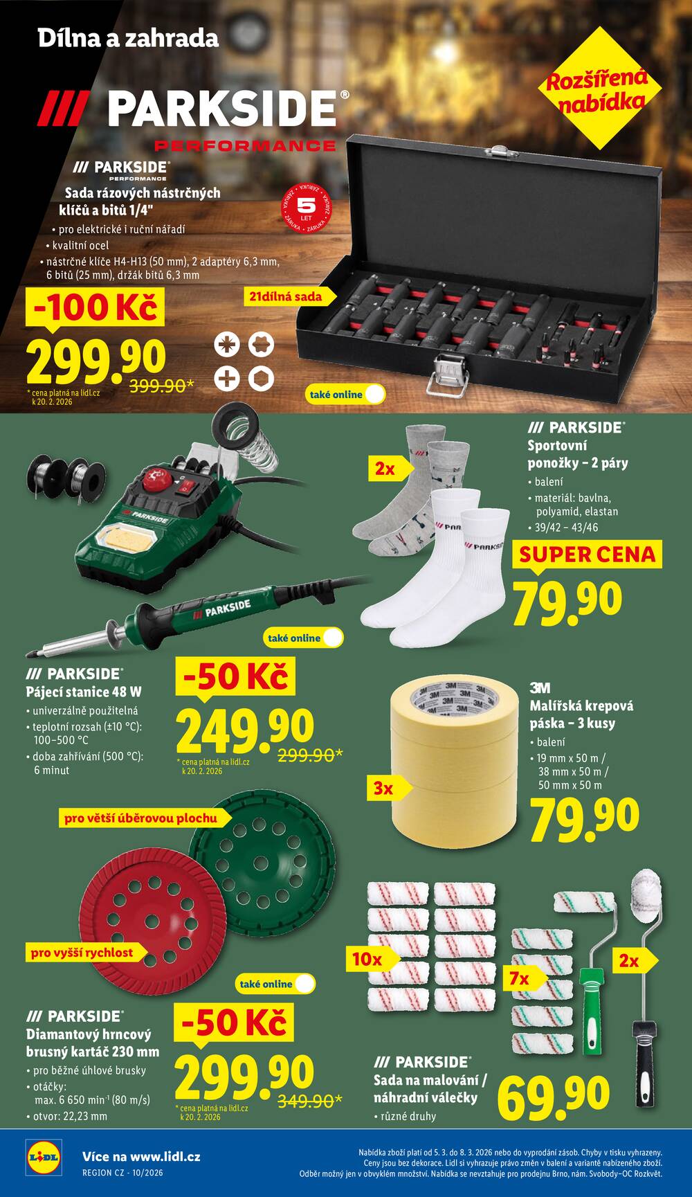 Lidl Čtvrtek od 5.3. do 8.3.2026