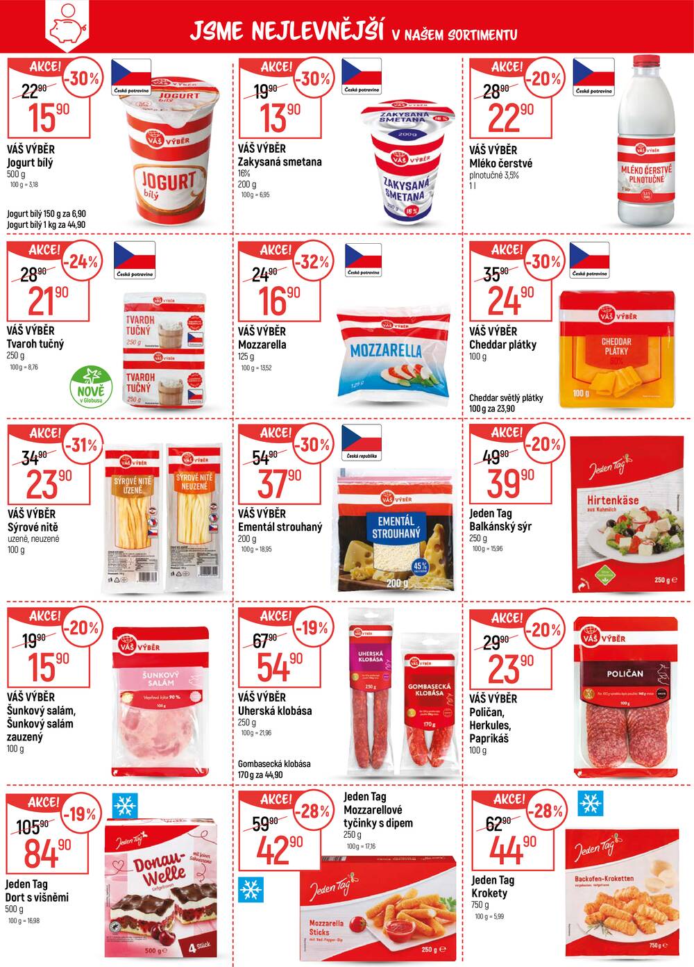 Leták Globus - Akční leták Globus 4.3. - 10.3.2026 - Globus Chomutov - strana 3