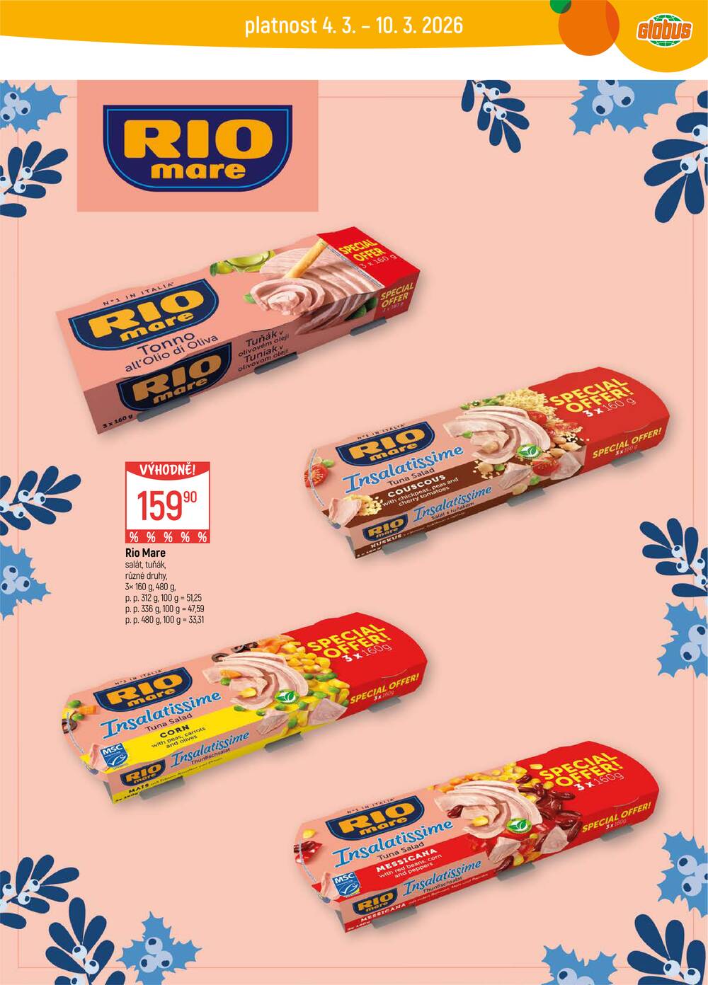 Leták Globus - Akční leták Globus 4.3. - 10.3.2026 - Globus Jenišov u Karlových Varů - strana 11 Leták Globus - Akční leták Globus 4.3. - 10.3.2026 - Globus Jenišov u Karlových Varů - strana 11