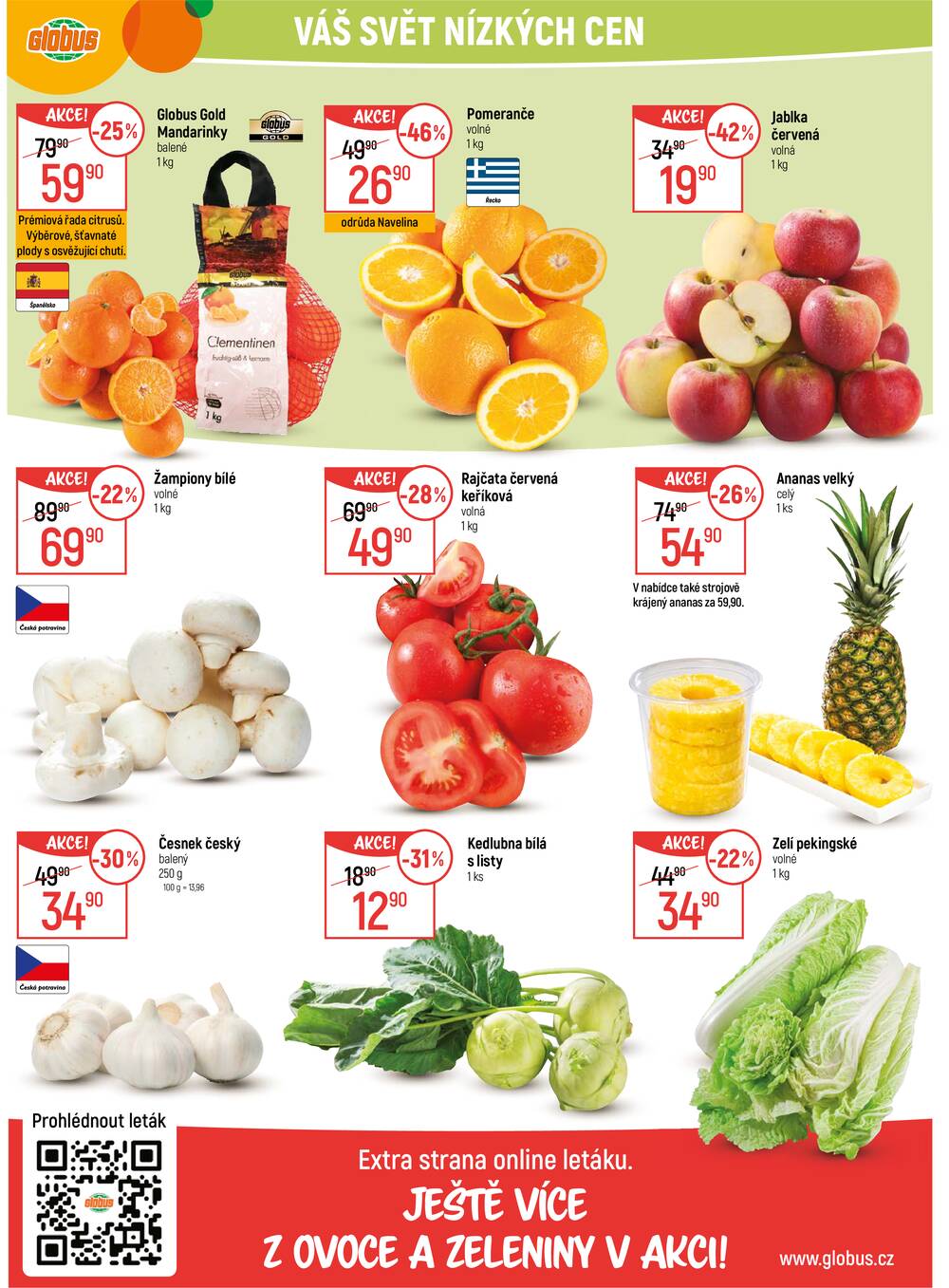 Akční leták Globus 4.3. - 10.3.2026 - Globus Olomouc