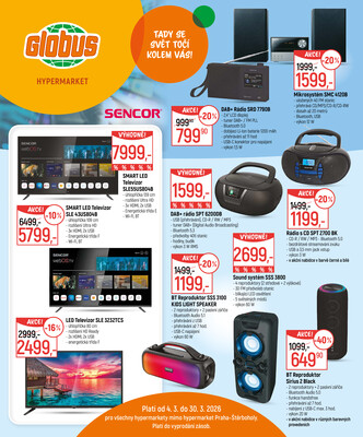 Leták Akční leták Globus 4.3. - 30.3.2026 - Globus Ostrava
